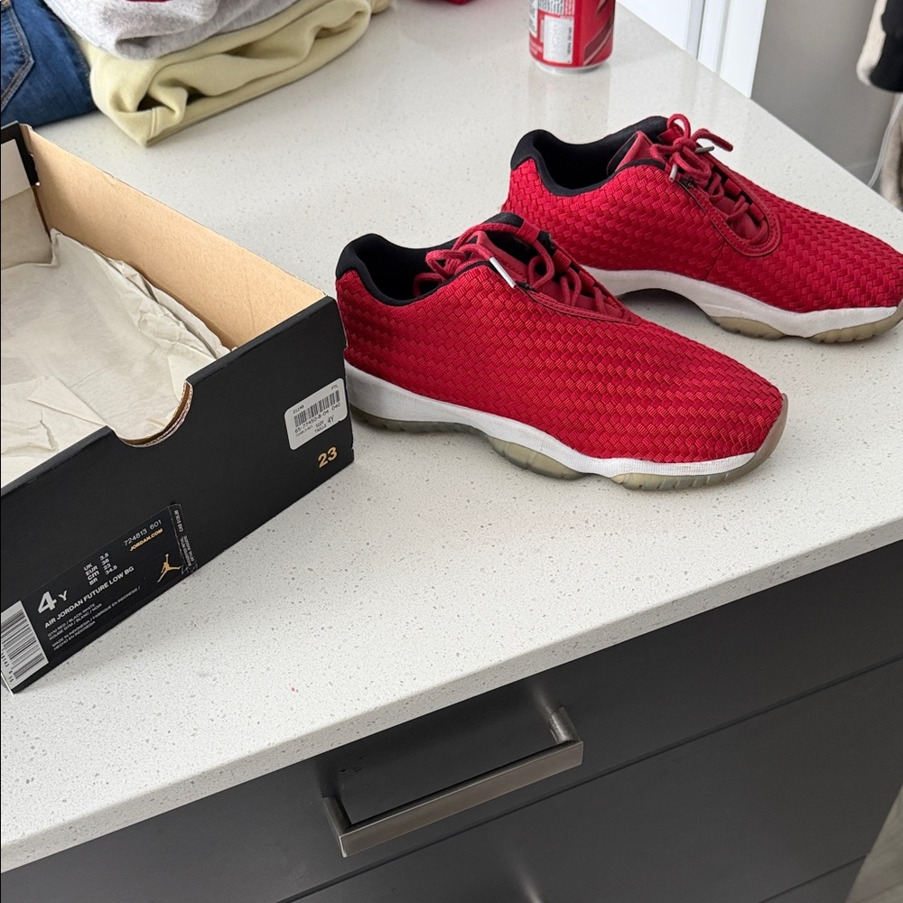 Jordan Kids Red Sneakers